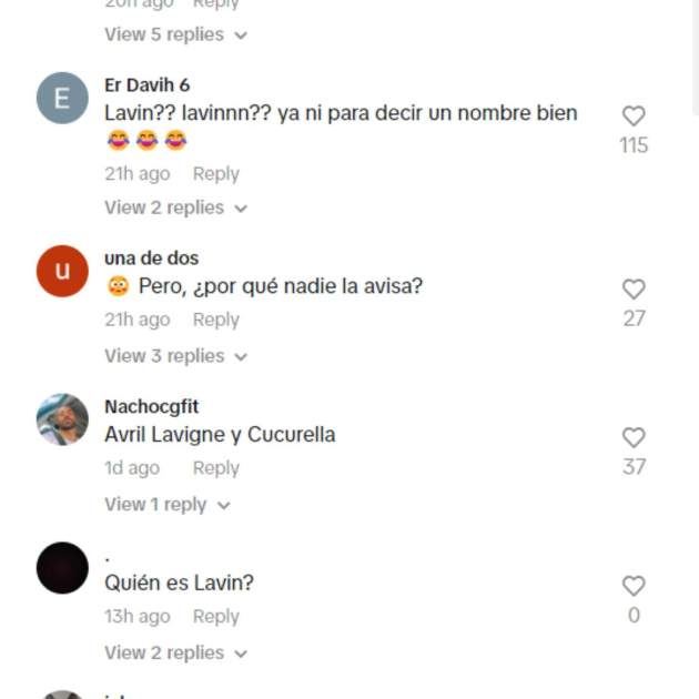 Comentaris Rosa López / TikTok Comentaris Rosa López / TikTok