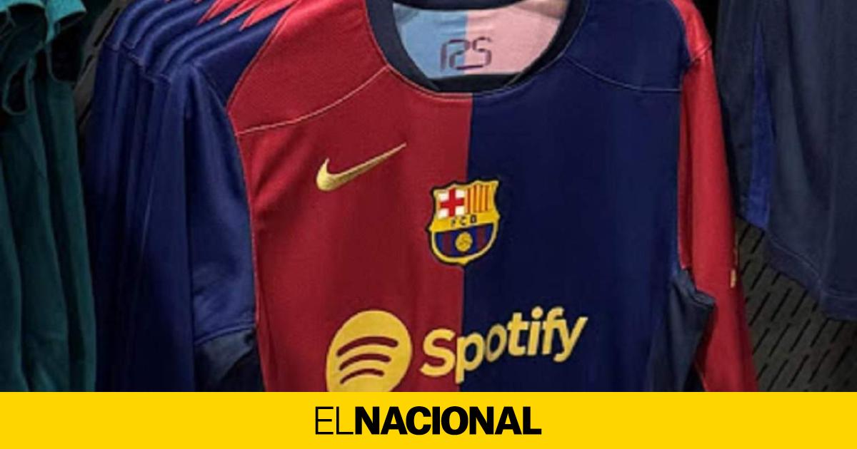 nueva camiseta de barça
