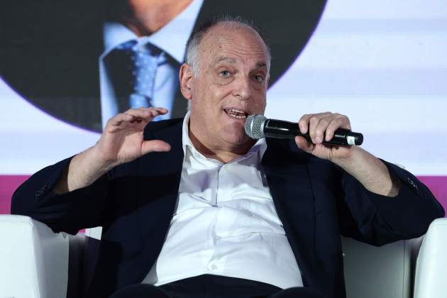 Tebas entrevista foto EFE Tebas entrevista foto EFE