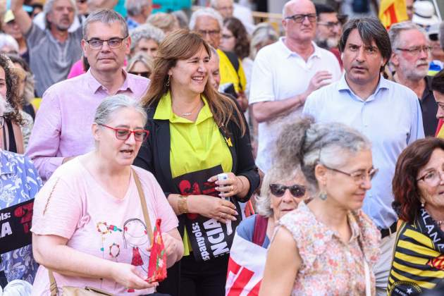 Manifestació ANC Laura Borràs i Dalmases / Montse Giralt Manifestació ANC Laura Borràs i Dalmases / Montse Giralt
