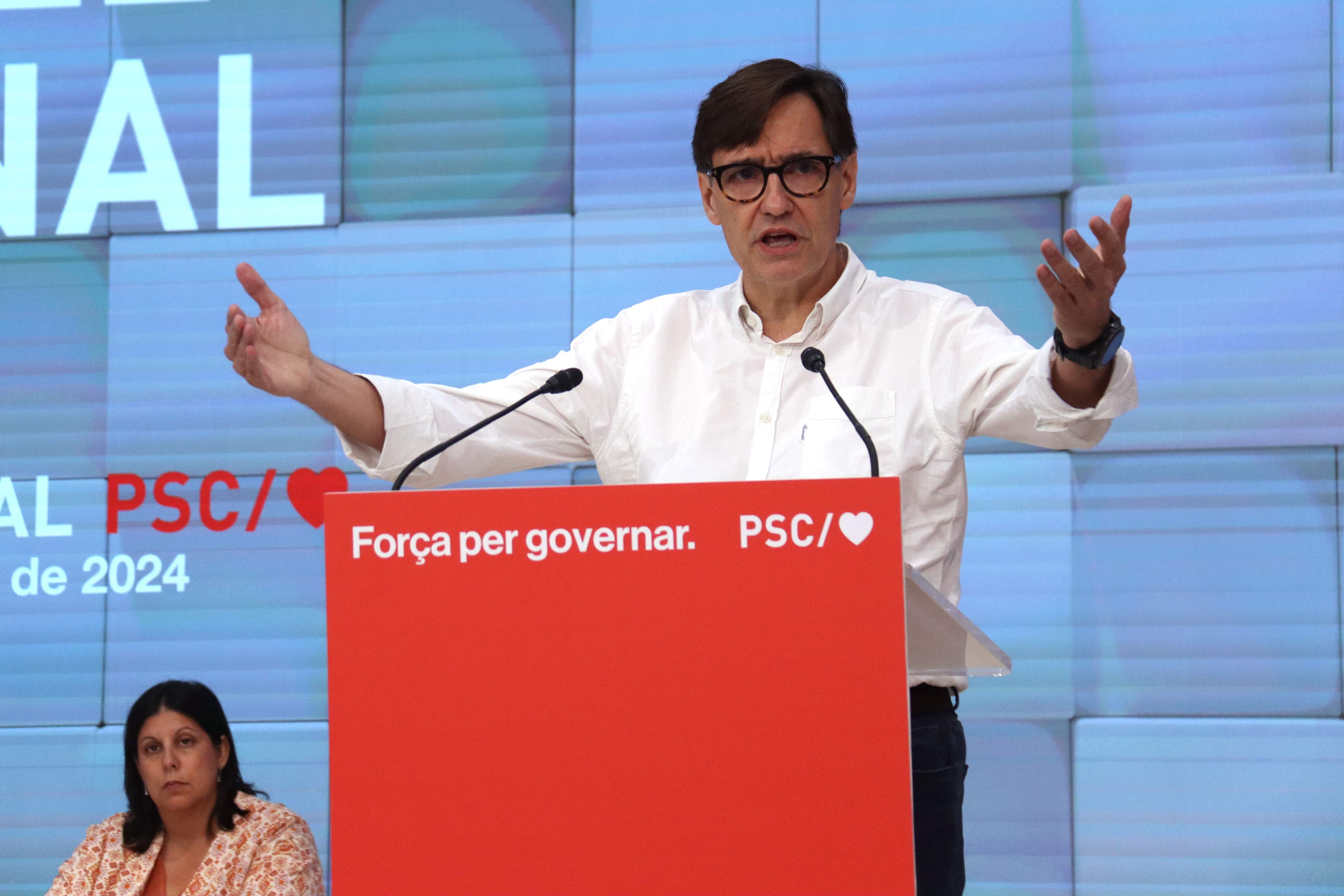 El PSC deixa en mans de l’executiva del partit validar o rebutjar els possibles acords amb ERC i comuns