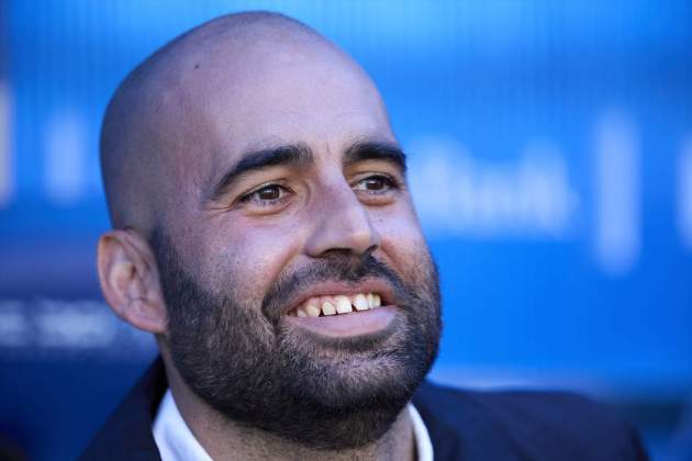 Claudio Giraldez sonriendo Celta de Vigo