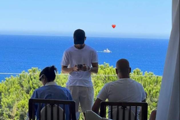 Cristina Serra, Pep Guardiola i Màrius / Instagram Cristina Serra, Pep Guardiola i Màrius / Instagram