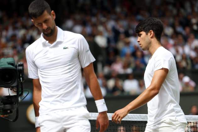 Novak Djokovic Carlos Alcaraz final Wimbledon / Foto: EFE Novak Djokovic Carlos Alcaraz final Wimbledon / Foto: EFE