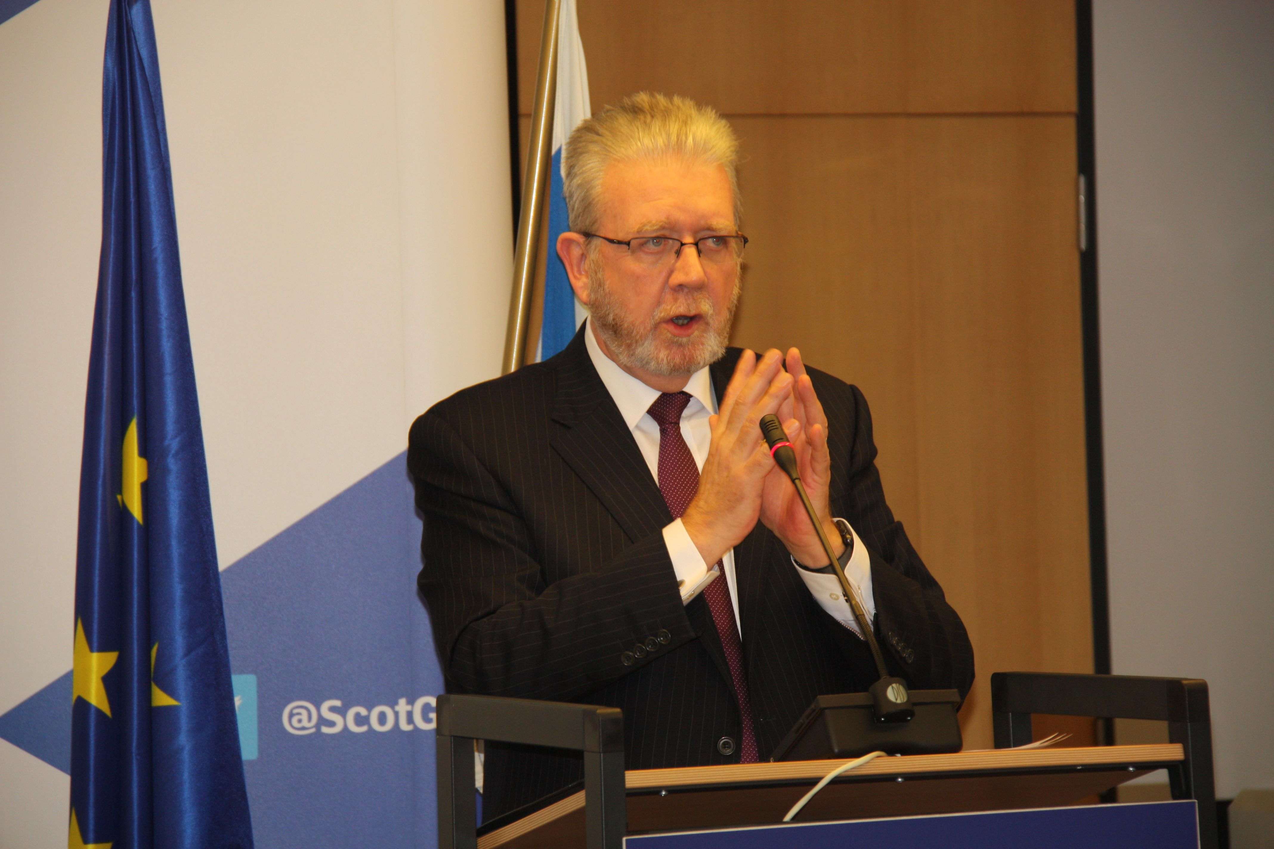 Escòcia defensa la seva independència a Brussel·les