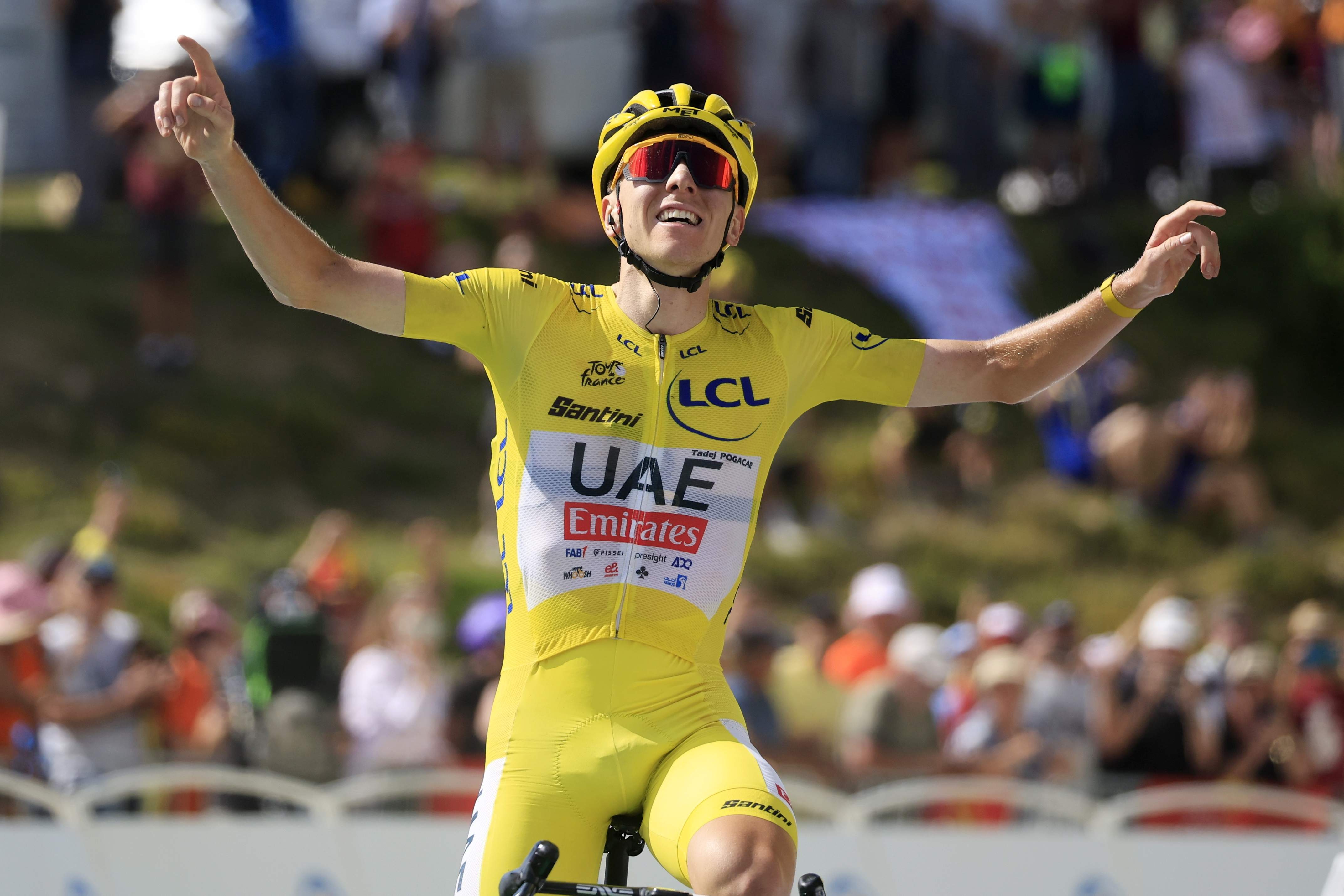 Pogačar sentencia el Tour de Francia con una nueva victoria en los Pirineos