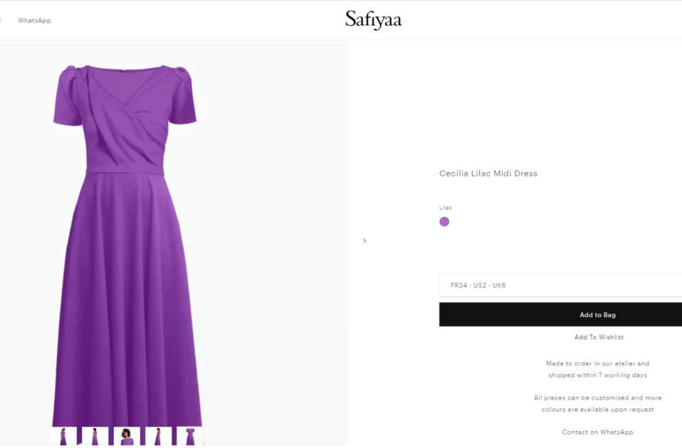 Vestit Kate Middleton / Safiyaa Vestit Kate Middleton / Safiyaa