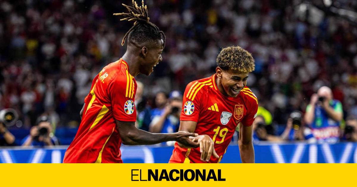 Lamine Yamal y Nico Williams, los faros de una selección española que