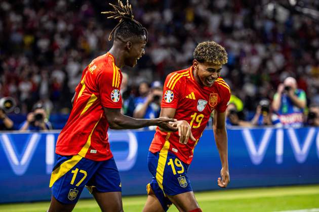 Nico Williams Lamine Yamal España Inglaterra Europa Press