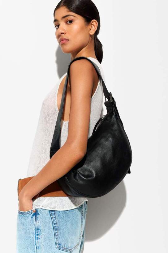 Bolso de hombro de piel12 Bolso de hombro de piel12
