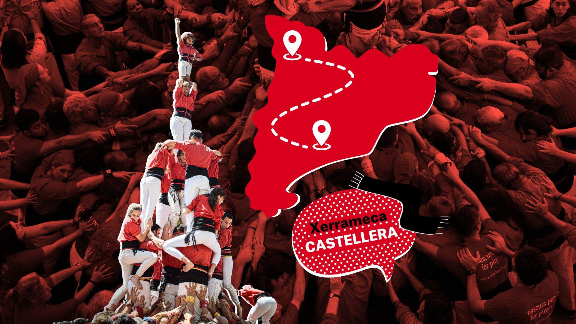 ¿Cuántas collas castelleras hay en Catalunya? ¡Seguro que tienes una cerca!