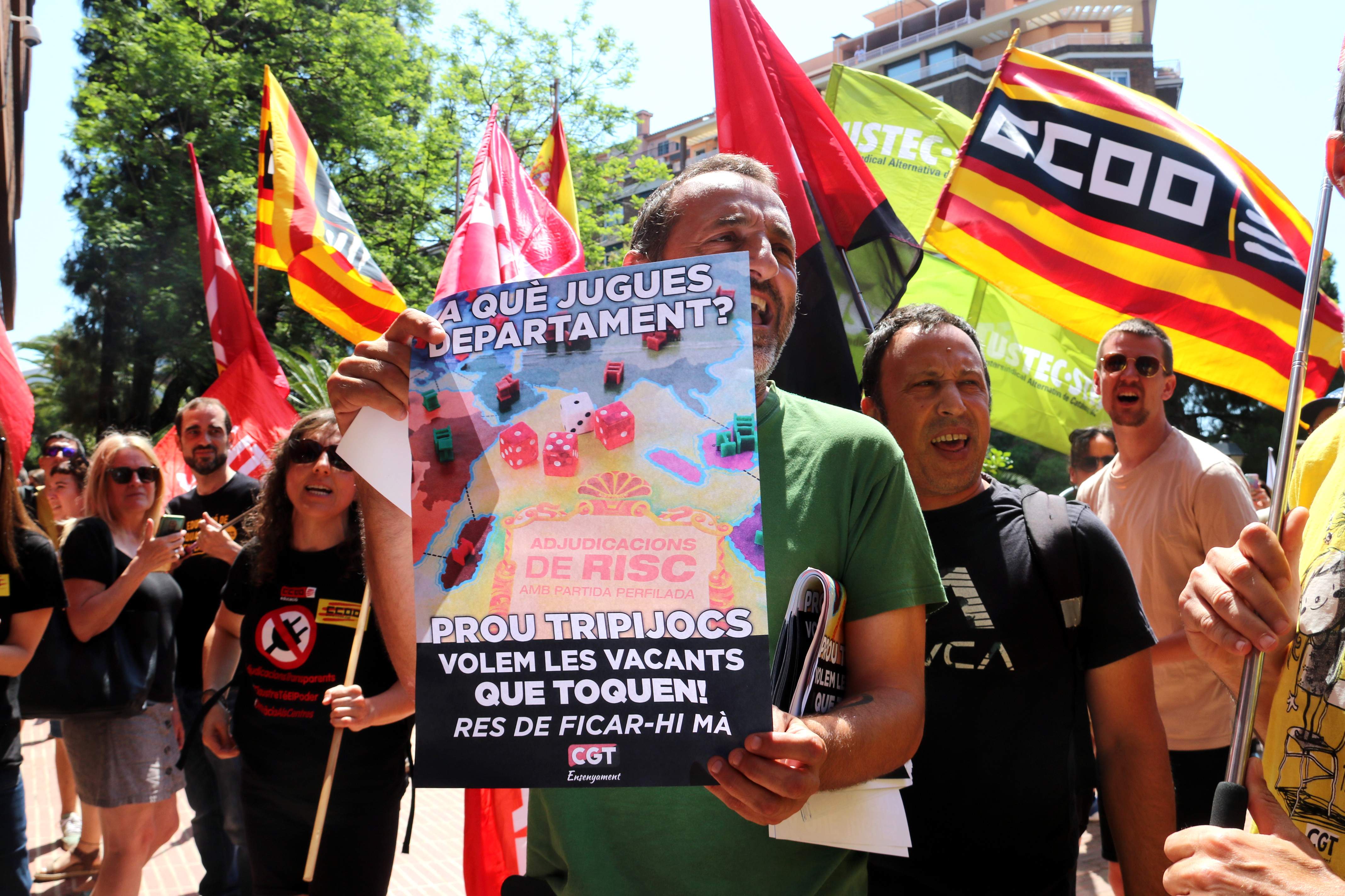 Polèmica pel "desgavell" d'Educació en l'adjudicació de destinacions pel curs vinent