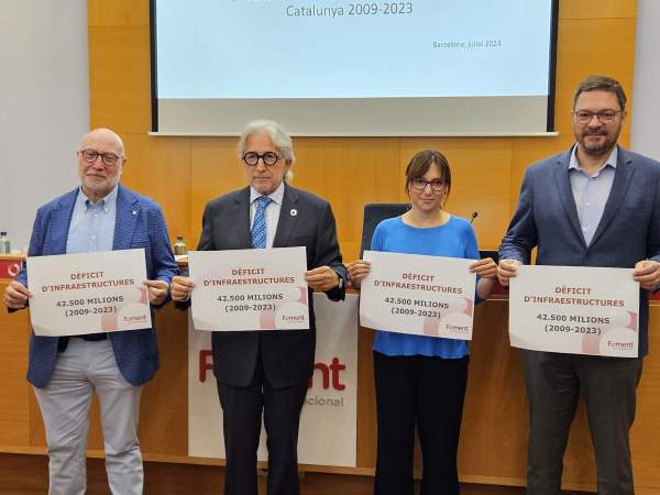 Foment dèficit infraestructures XA