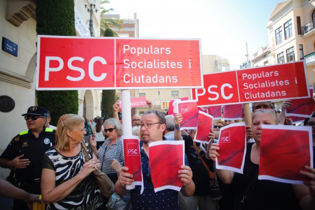 PSC PROTESTA SERGI ALCAZAR