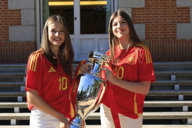 Leonor i Sofía Eurocopa 2024, EFE