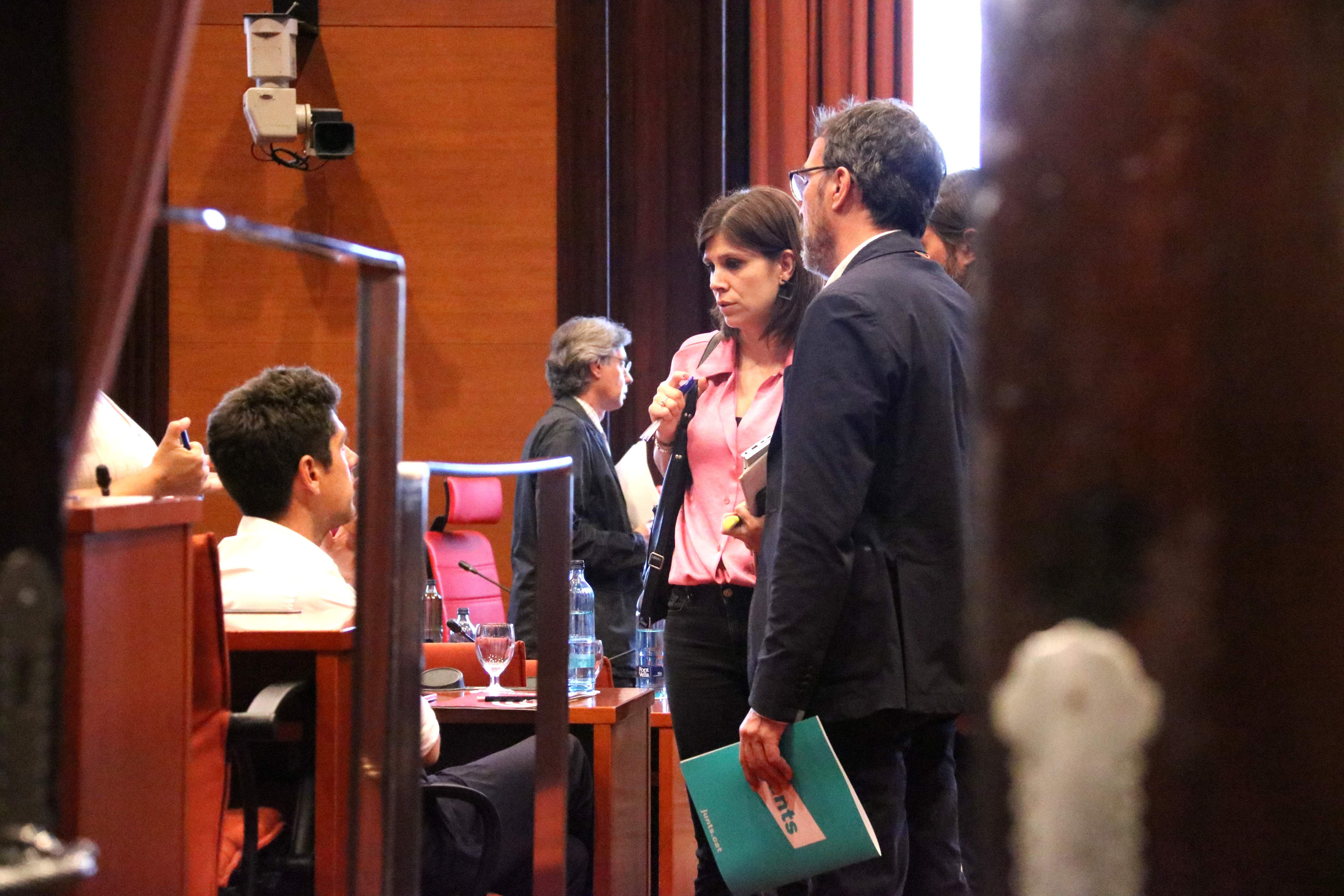 Aquesta és la distribució dels senadors autonòmics catalans: 3 per al PSC i Junts i 1 per a ERC i el PP