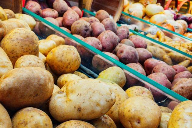 Existen las patatas azules / Foto: Unsplash Existen las patatas azules / Foto: Unsplash