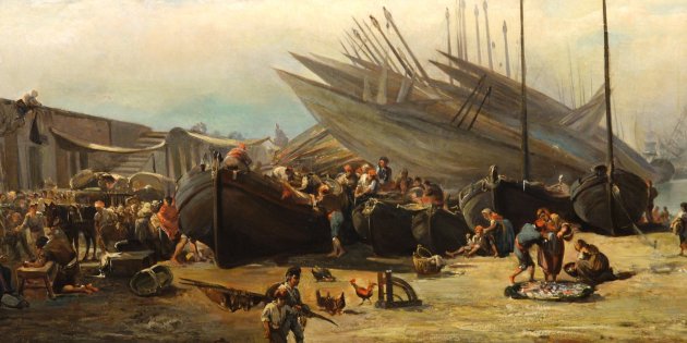 puerto pescadores barceloneta marti alsina museo montserrat