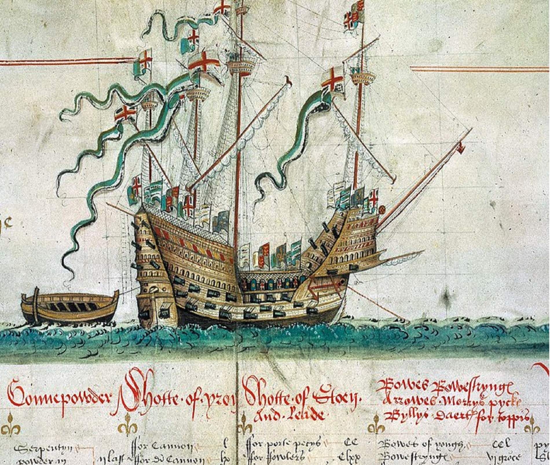 Naufraga la Mary Rose, la nave de Enrique VIII tripulada por catalanes y valencianos