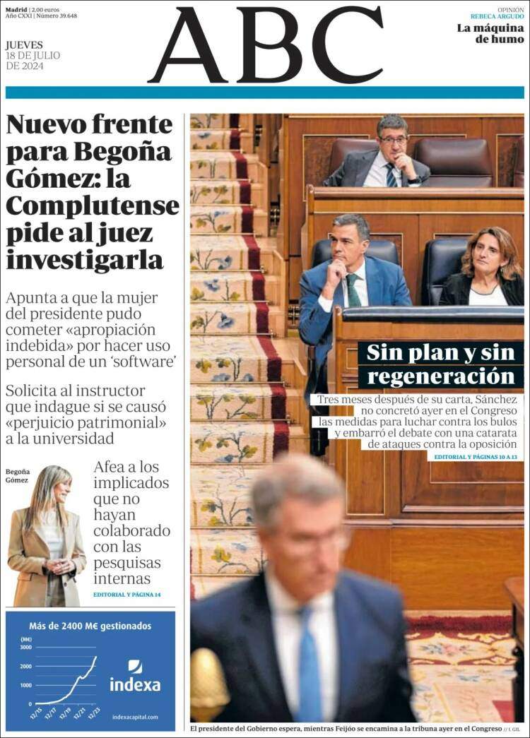 Portada 'ABC' Portada 'ABC'