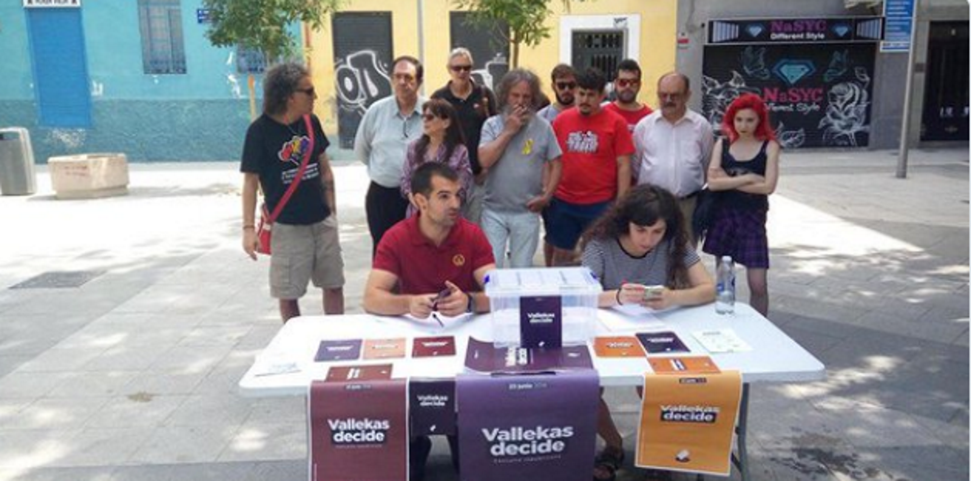 Vallecas organiza una consulta sobre la monarquía española, al estilo catalán