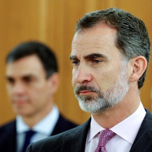 felip vi rei pedro sanchez - efe felip vi rei pedro sanchez - efe