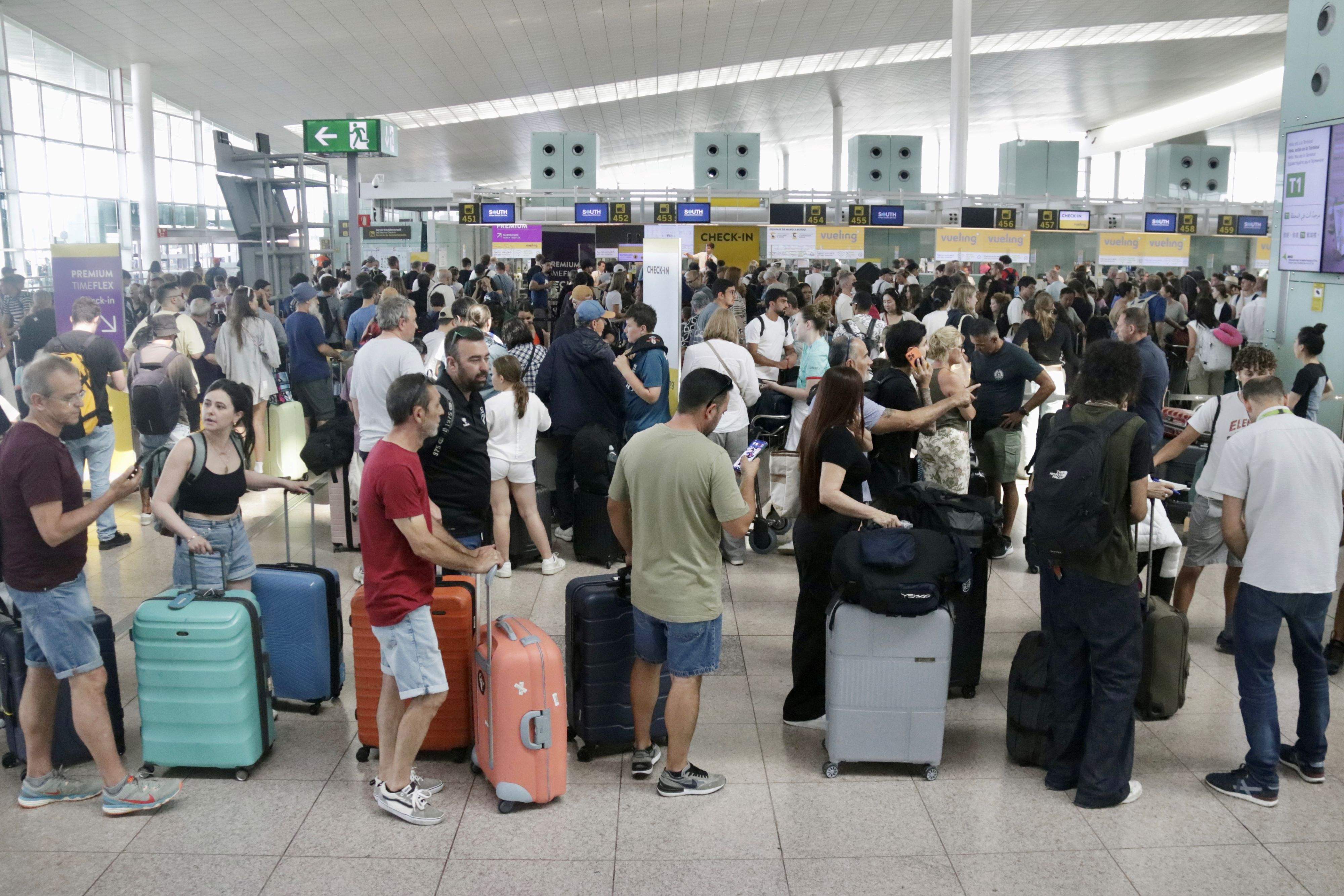Els jutjats del Prat, abandonats sense reforç per atendre l'allau de reclamacions a les aerolínies
