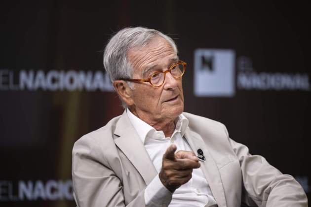 20240719 Entrevista a Xavier Trias al plató d'El Nacional / Foto: Montse Giralt