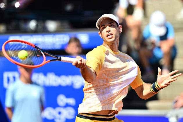 La dreta de Borges a la final de Bastad / Foto: EFE La dreta de Borges a la final de Bastad / Foto: EFE