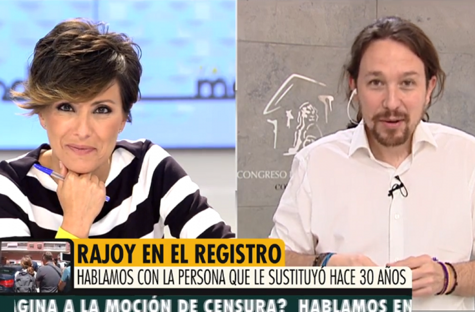 pablo iglesias  telecinco