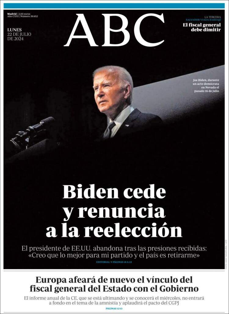 Portada 'ABC' Portada 'ABC'