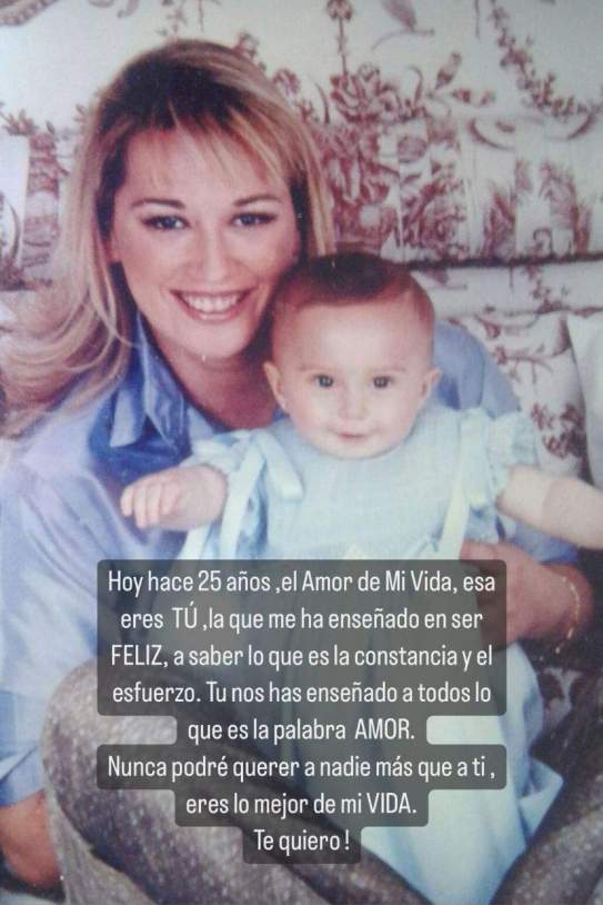 Felicitación Belén Esteban a Andrea Janeiro / Instagram Felicitación Belén Esteban a Andrea Janeiro / Instagram