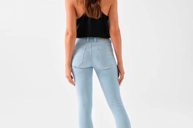 Texà|Vaquer de dona Faith push in cropped skinny Texà|Vaquer de dona Faith push in cropped skinny
