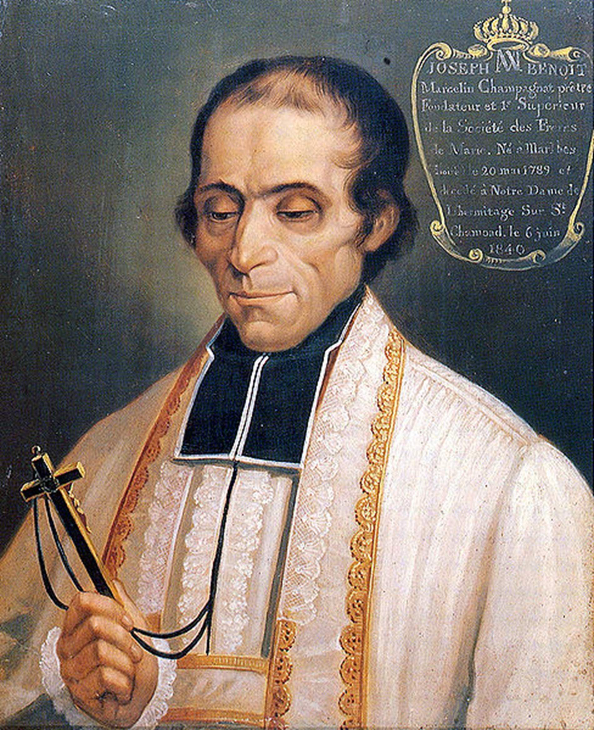 Marcellin Champagnat funda los Hermanos Maristas