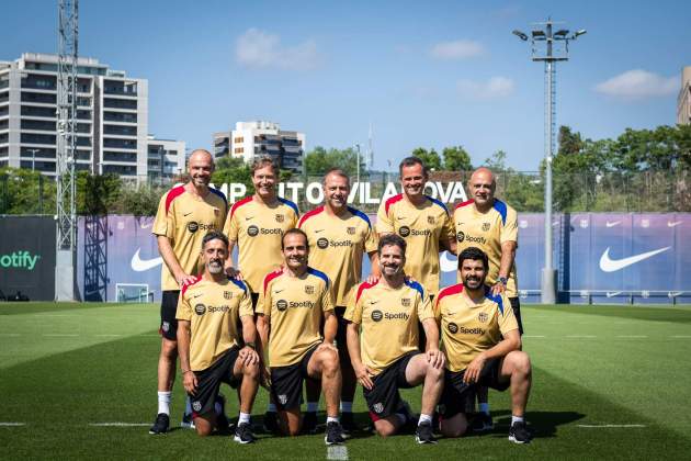 El staff de Hansi Flick al Barça / Foto: FC Barcelona El staff de Hansi Flick al Barça / Foto: FC Barcelona