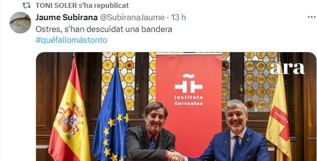 retuit Toni Soler retuit Toni Soler