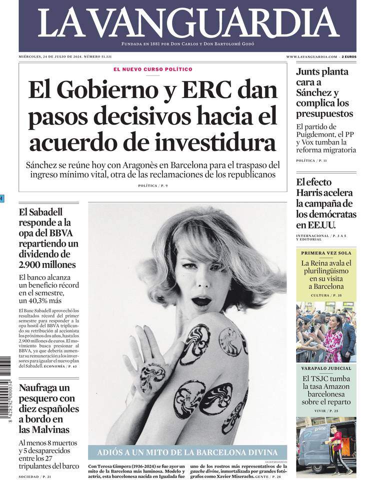 'La Vanguardia' 24 'La Vanguardia' 24