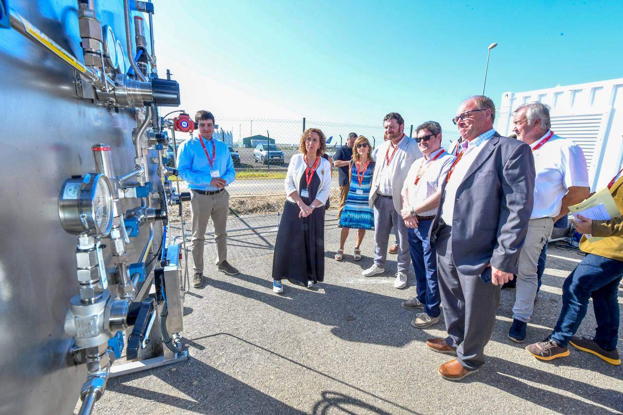 El Aeropuerto de Lleida se estrena como centro productor de hidrógeno