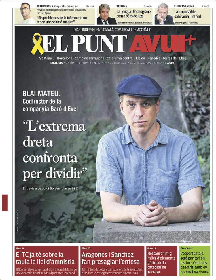 'El Punt Avui' 25 'El Punt Avui' 25