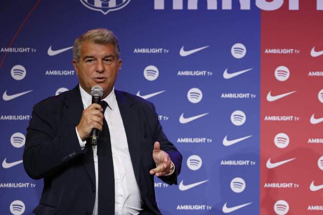 Joan Laporta Barça / Foto: EFE Joan Laporta Barça / Foto: EFE