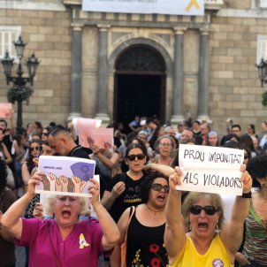 manifestació la manada Nicolas Tomas manifestació la manada Nicolas Tomas