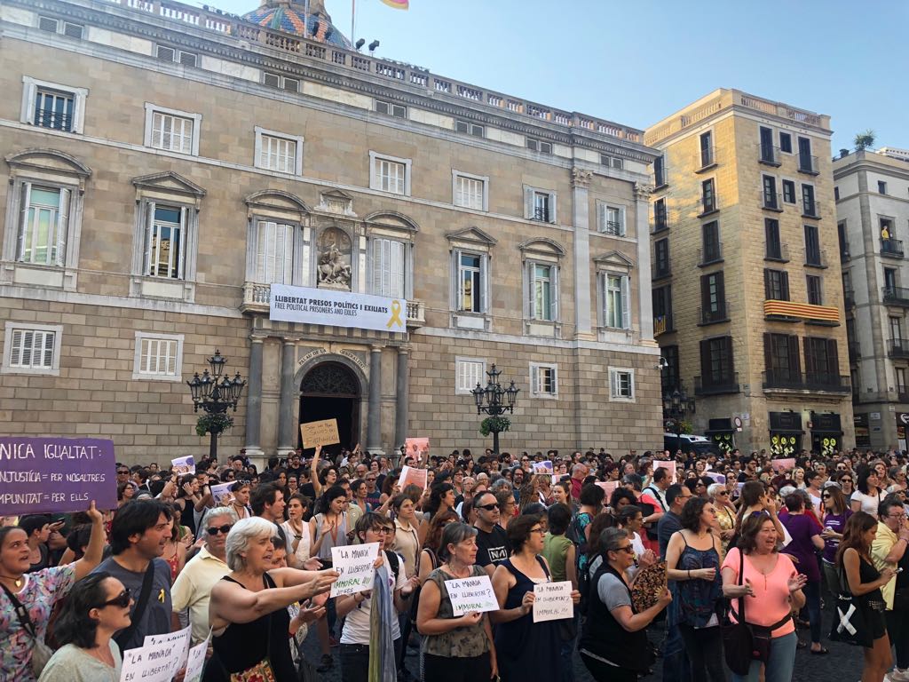 Vídeo: La concentració contra La Manada