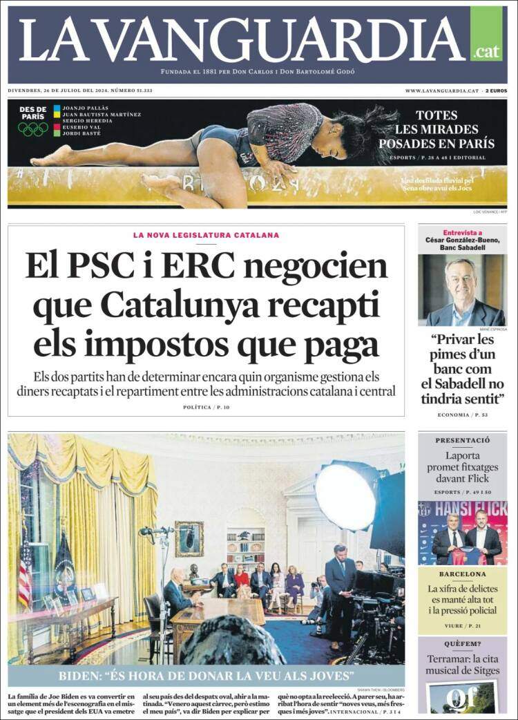 'La Vanguardia' 26 CAT