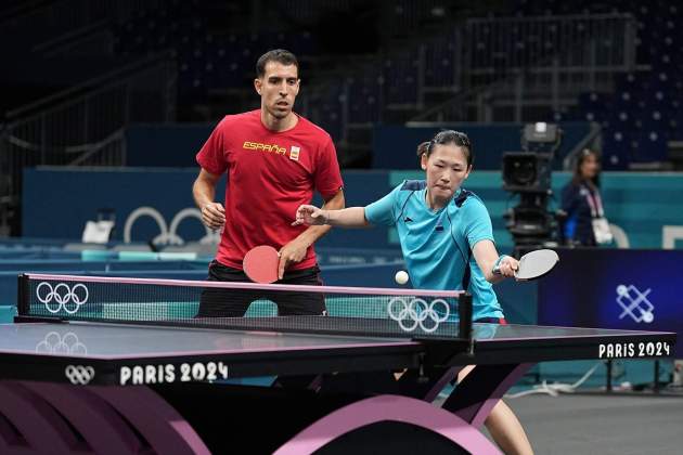Álvaro Robles Maria Xiao tenis mesa Juegos Olímpicos París 2024 / Foto: Europa Press Álvaro Robles Maria Xiao tenis mesa Juegos Olímpicos París 2024 / Foto: Europa Press