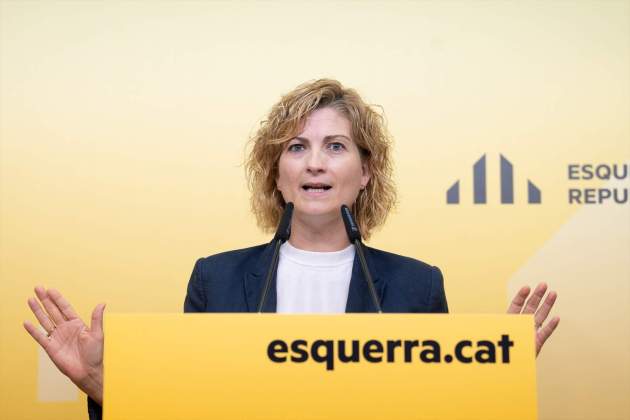 La portaveu d'ERC, Raquel Sans / Europa Press La portaveu d'ERC, Raquel Sans / Europa Press