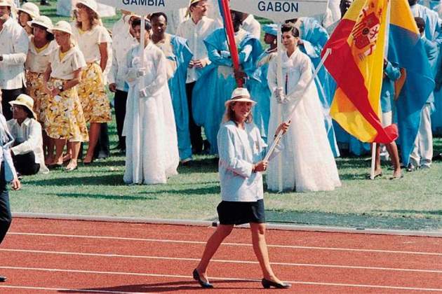 Infanta Cristina JJOO Seúl 1988 Infanta Cristina JJOO Seúl 1988