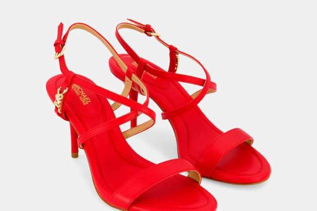 Sandalias de tacón Verónica Heeled de mujer en piel con tacón de aguja1 Sandalias de tacón Verónica Heeled de mujer en piel con tacón de aguja1