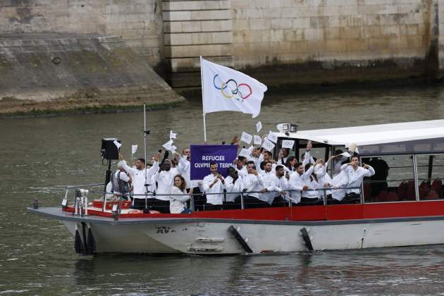 Equipo Refugiados Juegos Olímpicos Paris / Foto: EFE Equipo Refugiados Juegos Olímpicos Paris / Foto: EFE