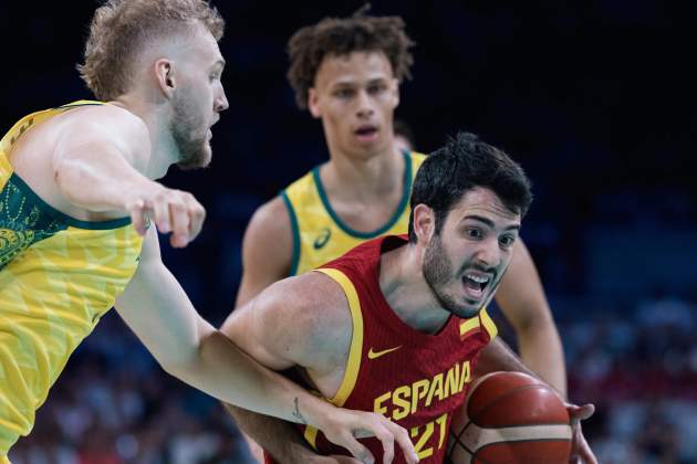abrines a l'Espanya Austràlia de basquet als JOCS OLÍMPICS foto EFE abrines a l'Espanya Austràlia de basquet als JOCS OLÍMPICS foto EFE