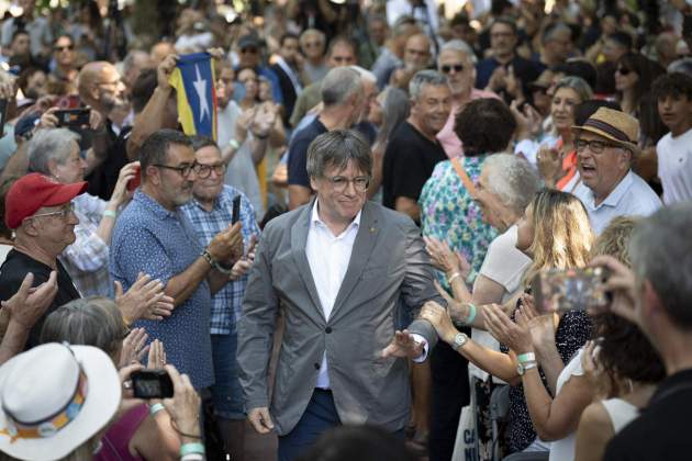 carles puigdemont acto catalunya norte los baños palalda / EFE carles puigdemont acto catalunya norte los baños palalda / EFE